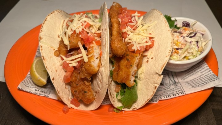 Fry Cod Fish Tacos