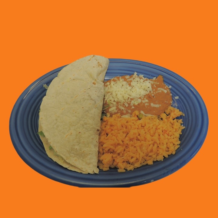 Kid #4 Taco Rice and Beans