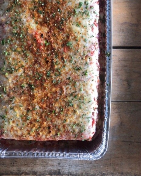 traditional lasagna (serves 4)