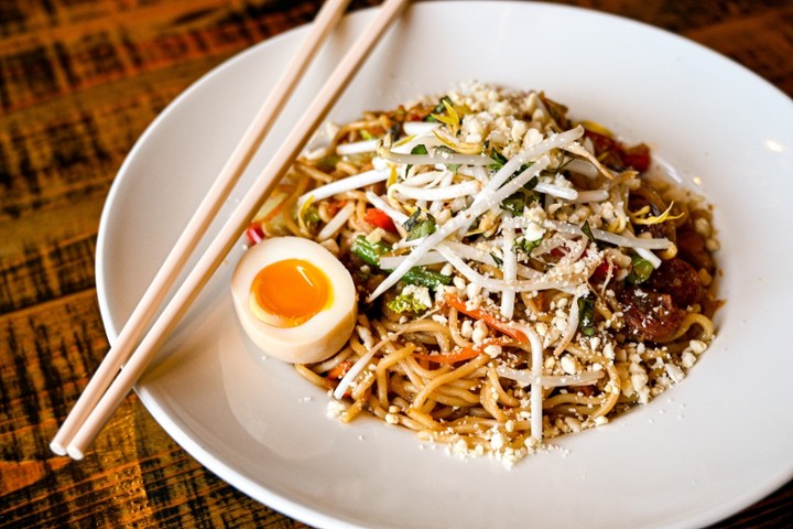 PAN FRIED RAMEN*