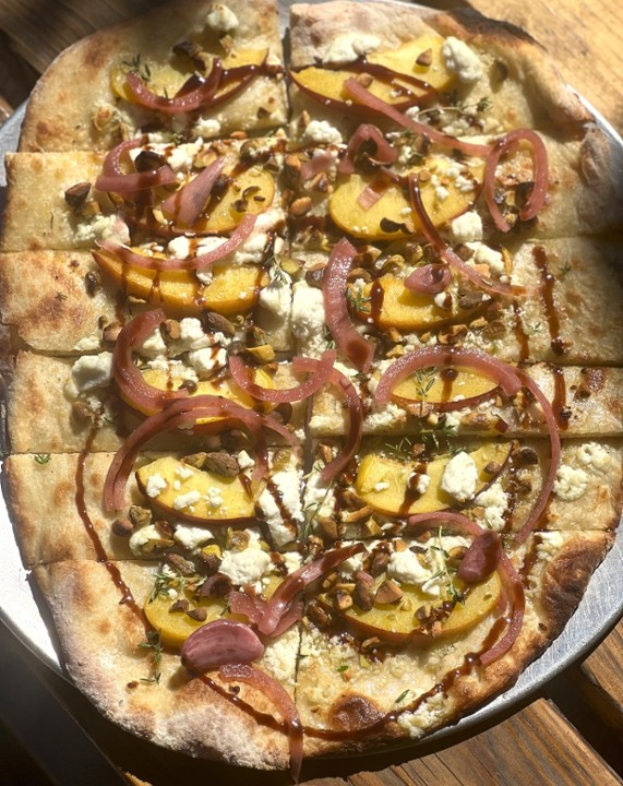 Flatbread of the Week - Peaches & Herb