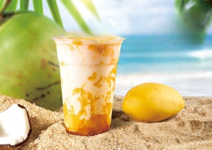 Mango Coconut **Contains Dairy (Decaf 16oz)