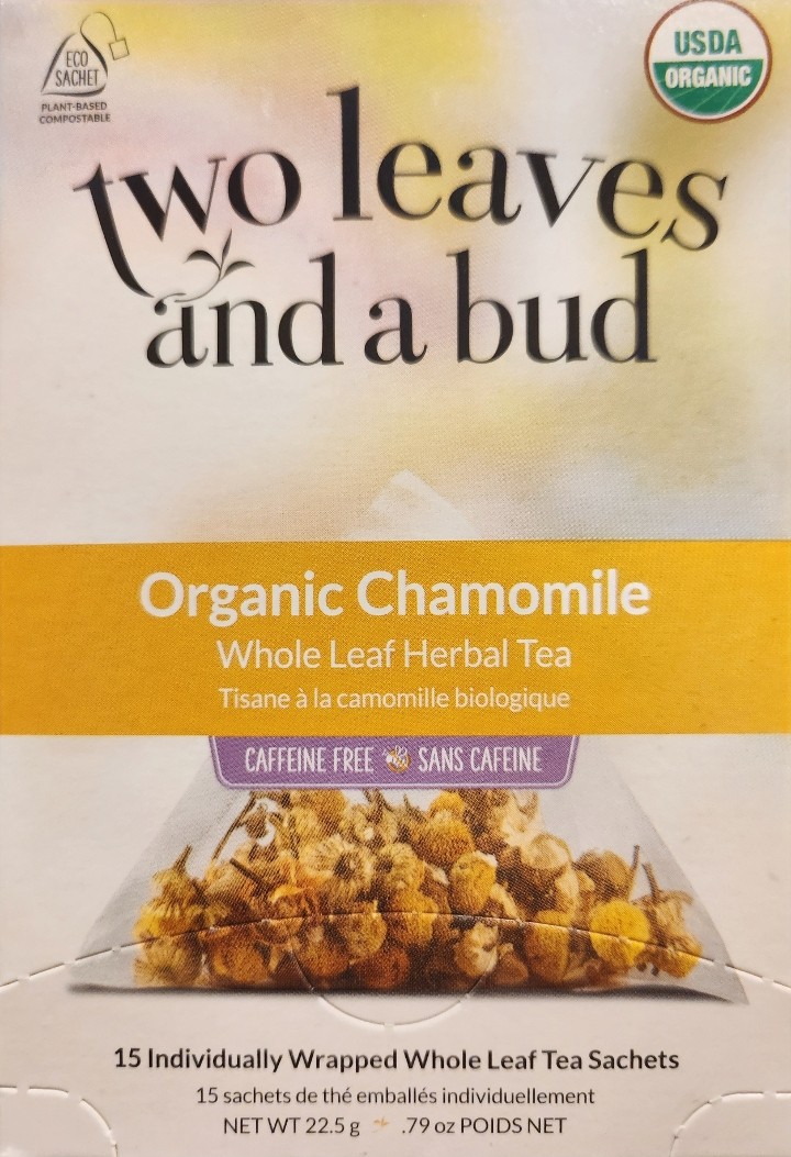 TWO LEAVES & A BUD TEABAGS 15CT