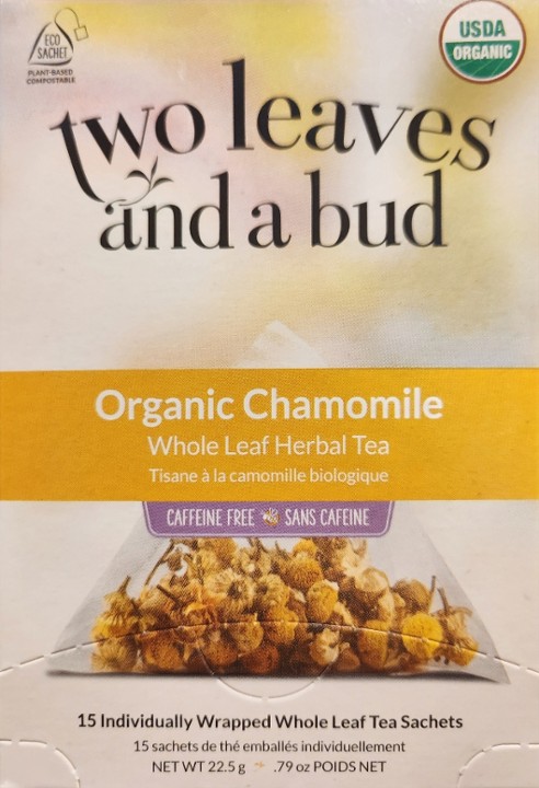 TWO LEAVES & A BUD TEABAGS 15CT