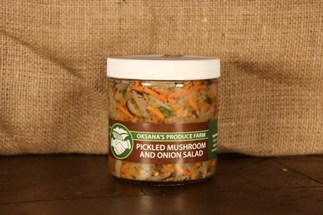 OKSANA'S MUSHROOM PICKLE SALAD 1LB