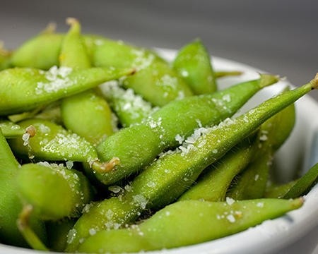 STEAMED EDAMAME - SPICY