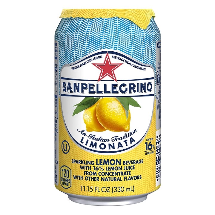 San Pellegrino Can (Lemon)