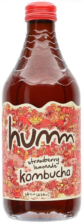 Humm KOMBUCHA (Strawberry Lemonade)