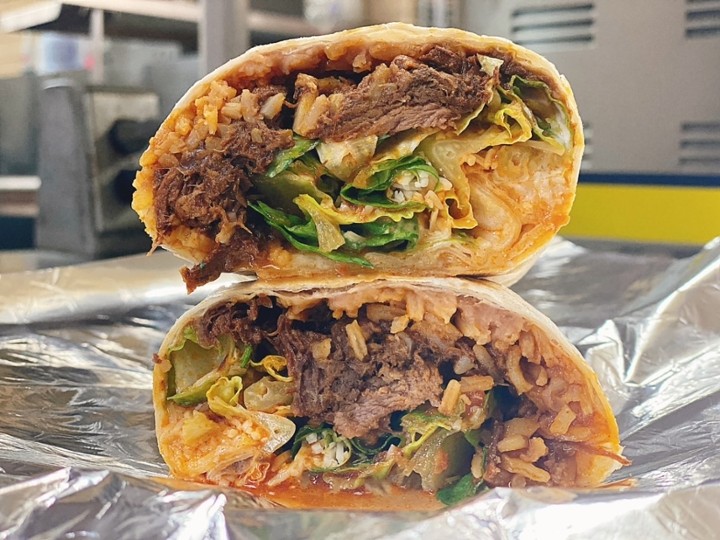 Barbacoa Burrito