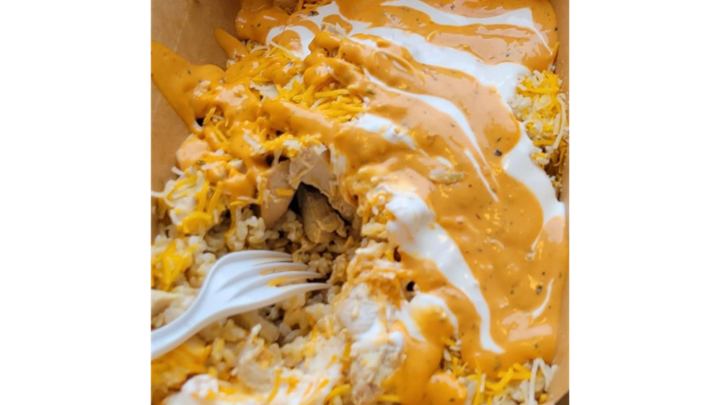 CHEESY CHICKEN & RICE BOWL