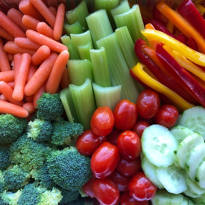 FRESH VEGGIES with DIPS (9x12 Pan)