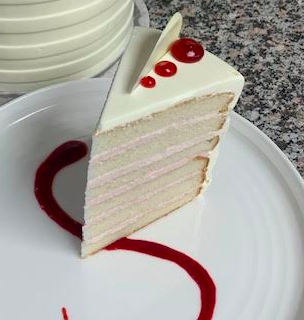 TALL CAKE: Vanilla Raspberry