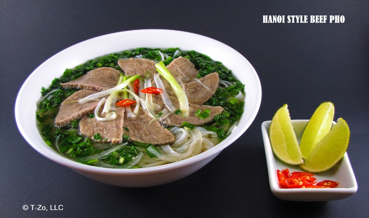 P1. Hanoi Style Beef Pho