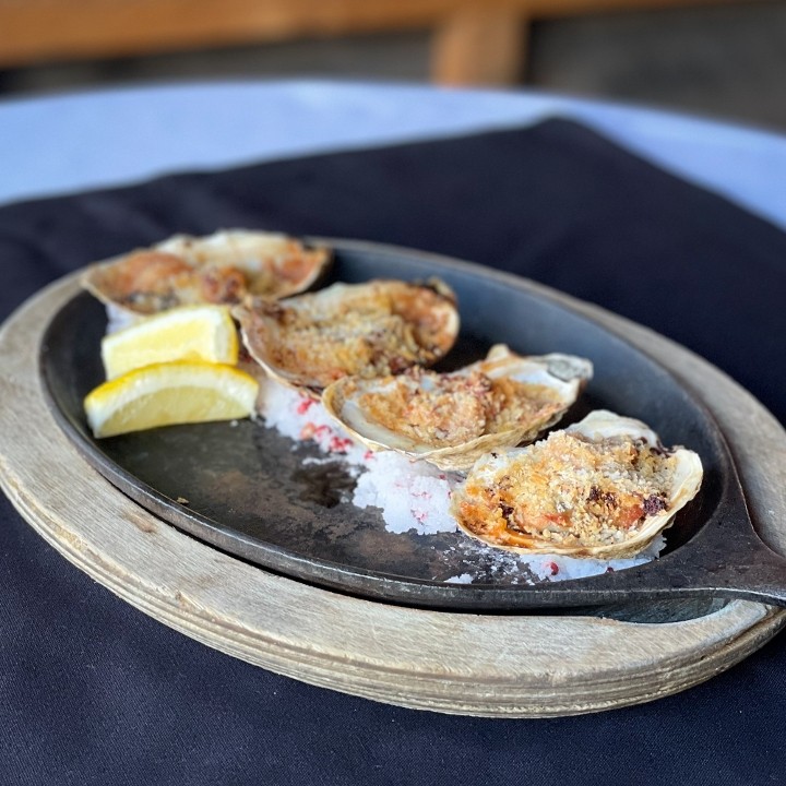 BAKED OYSTERS