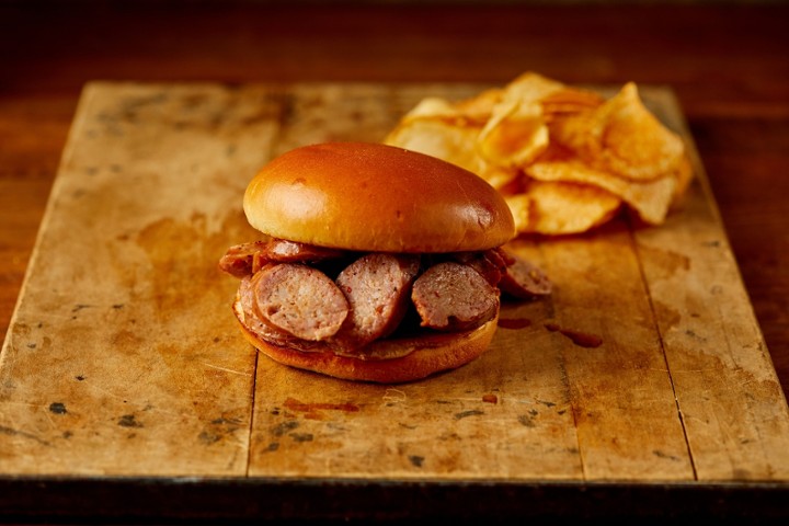 Smoked Sausage Sandwich