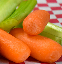 Celery and Carrots with Ranch