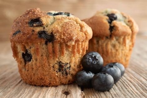 Zucchini Kill GF & Vegan Blueberry Muffin