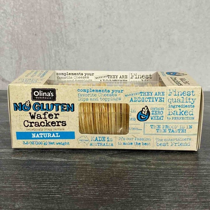 Olina's GLUTEN FREE Wafer Crackers