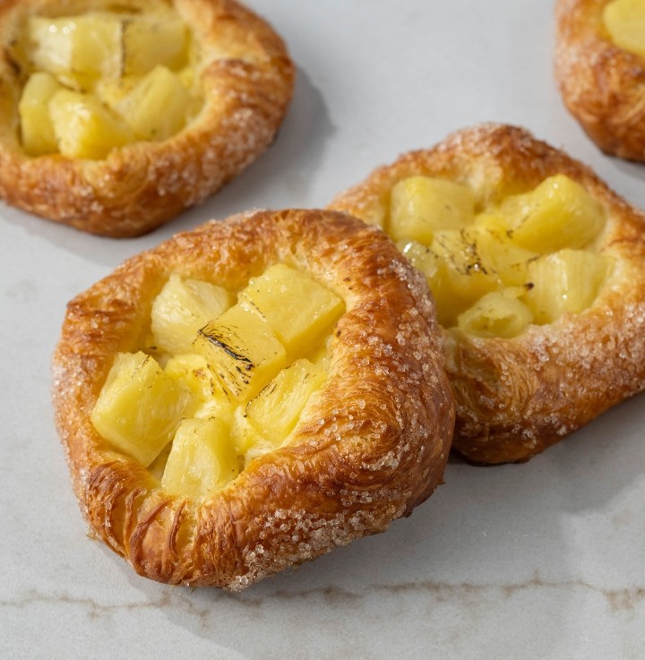 Pineapple Brulee Pastry