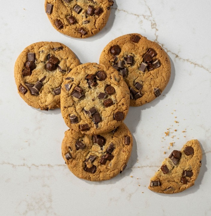 Triple Chocolate Chip Cookie