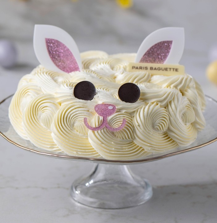 Bunny Face Chocolate Cake