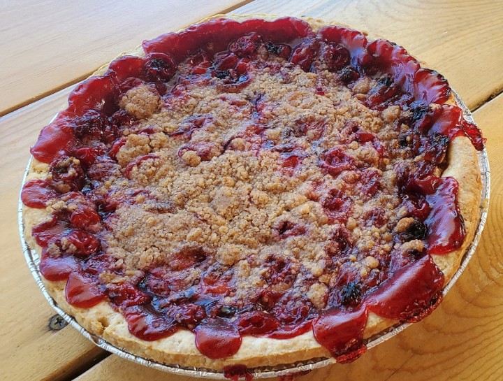 Cherry Streusel Pie - Whole