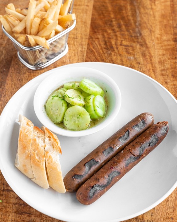 Vegan Sausage Plate