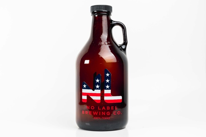 32oz 4th of July Growler