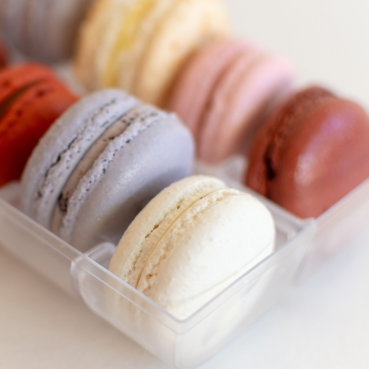6 French Macarons - Seasonal Variety (GF)