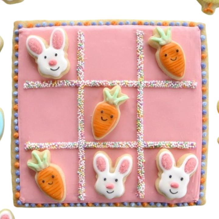 Tic Tac Toe Cookie Set