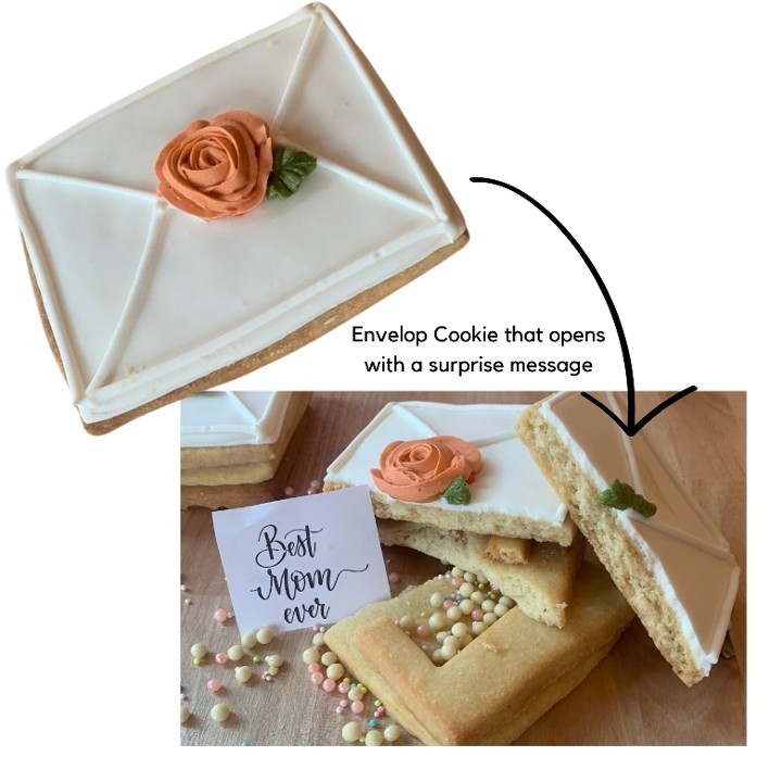 Secret Envelope Message Cookie - In House Pick Up Only