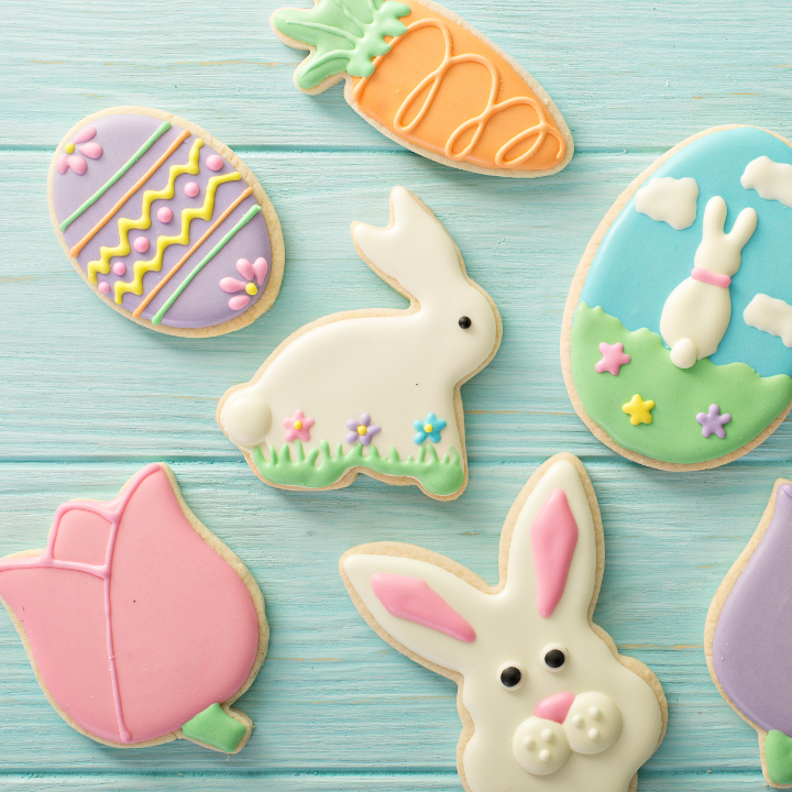 Hand Decorated Easter Cookie