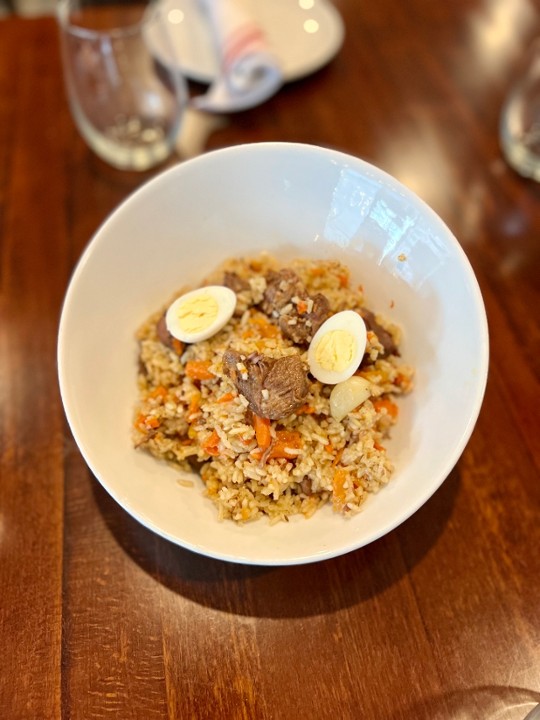 Uzbek Lamb Pilaf (Rotating Chef Special)