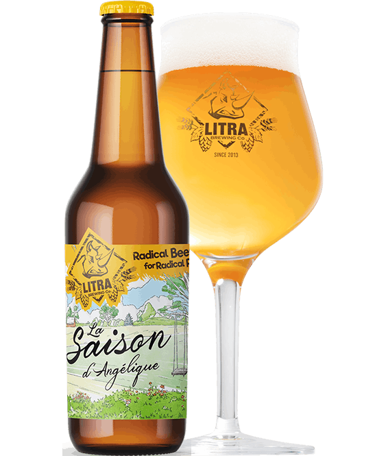 La Saison D'Angelique (Craft beer from Moldova) 12 oz