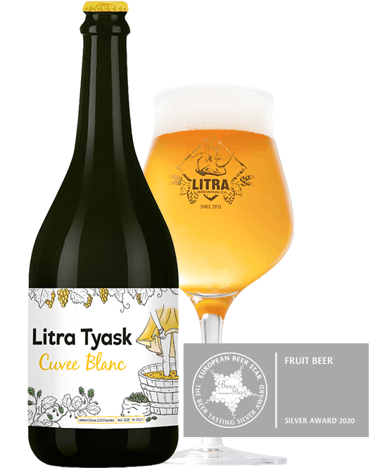 Tyask Cuvee Blanc (Craft beer from Moldova) 750ml