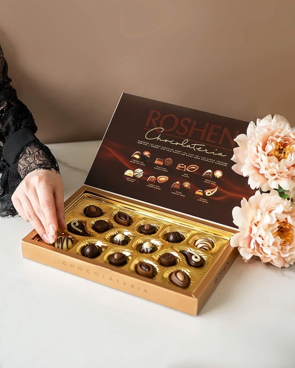 Roshen Gift Box Assorted Premium Chocolateria