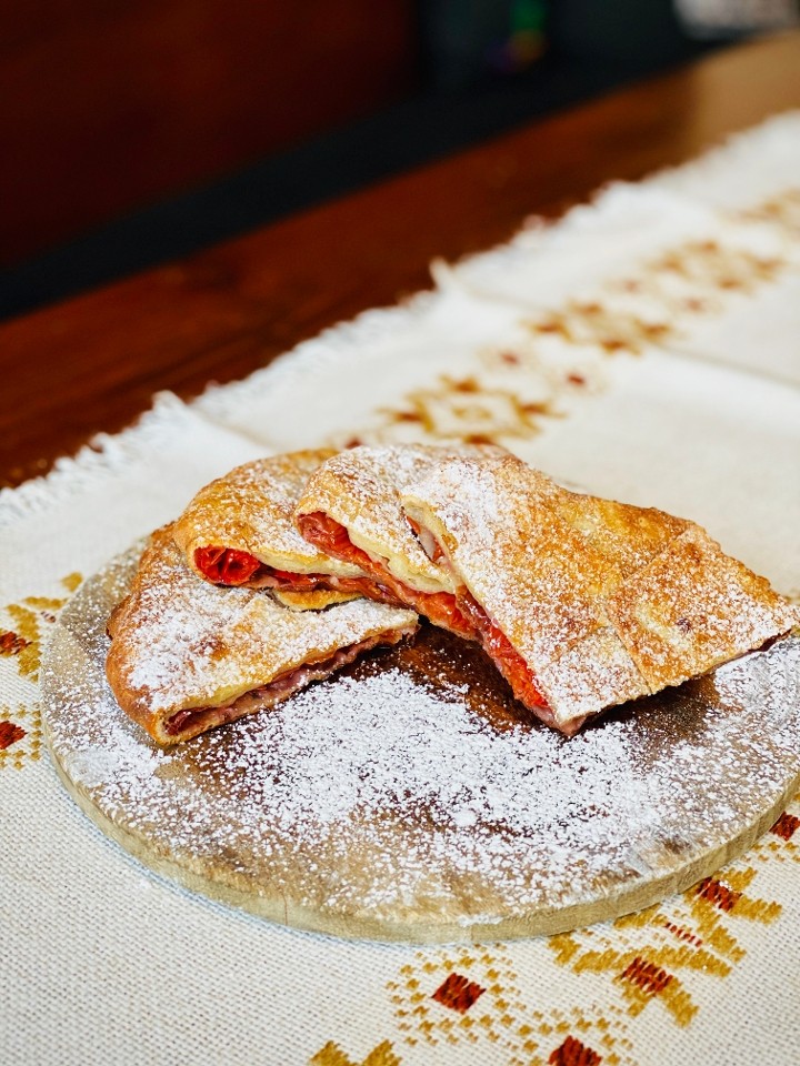 Moldovan Pan Fried Cherry Pie