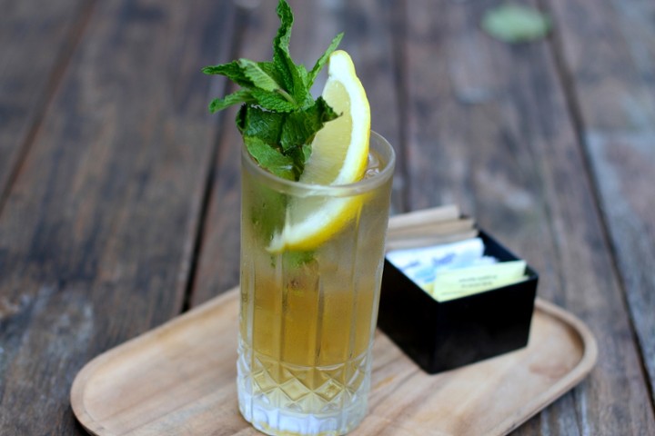 Lemon and Mint Iced Tea