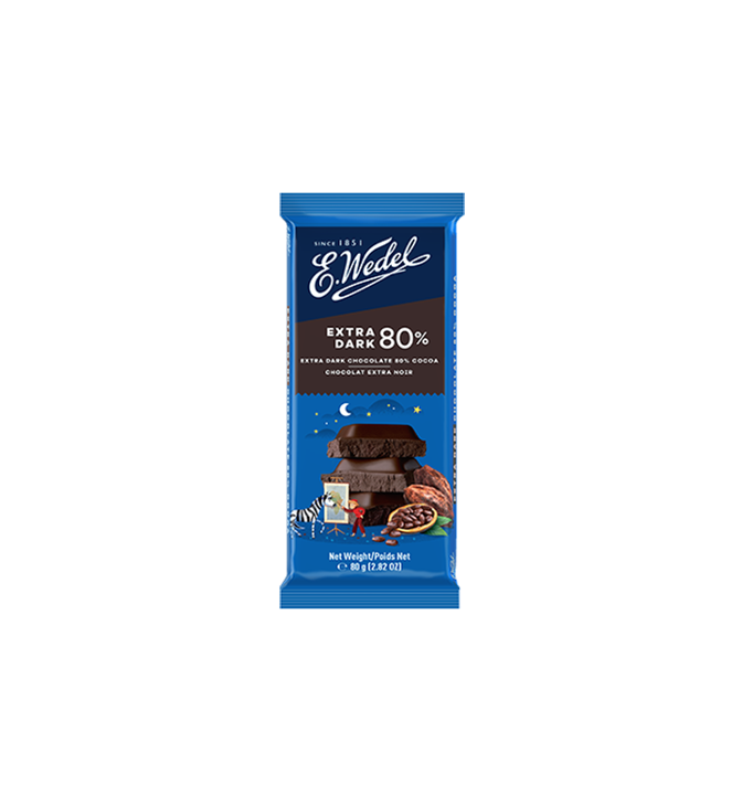 Extra Dark Chocolate 80% Cocoa