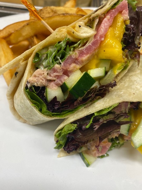 Yellowfin Tuna Wrap