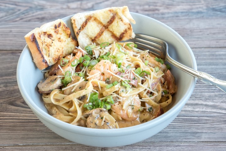 Cajun Fettuccini Alfredo