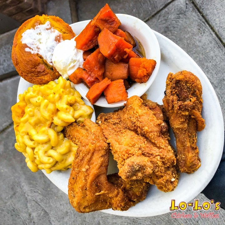 Three  Pieces Of Chicken (Southern Fried)