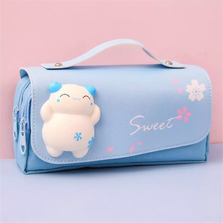 Blue Sweet Pencil Case