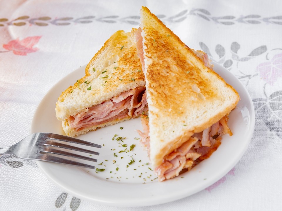 (Ham) Breakfast Sandwich 2 Slices