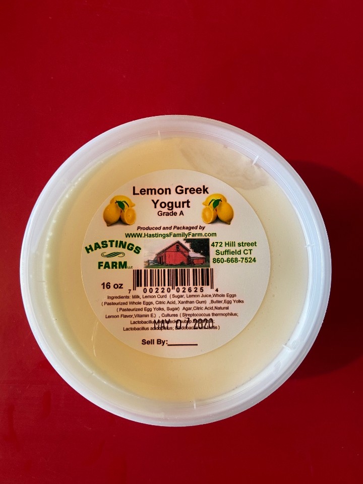 Hastings Farm Lemon Greek
