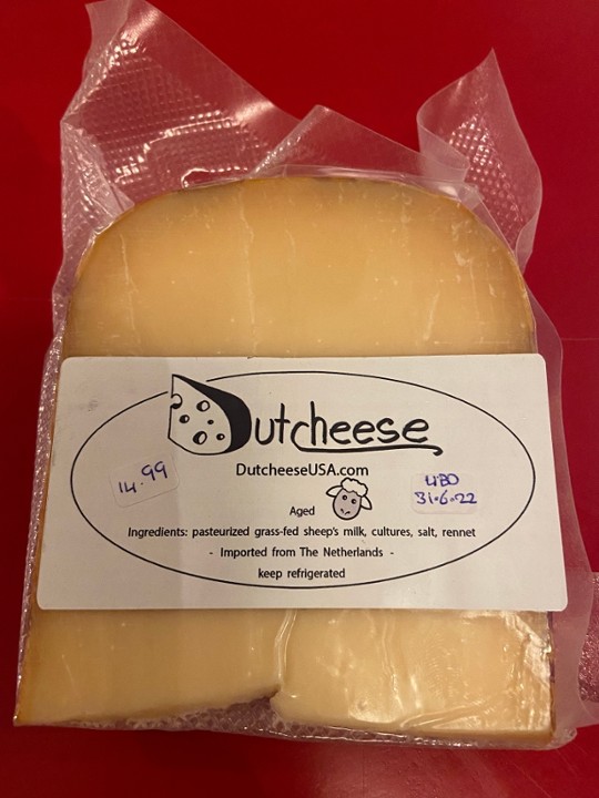 Dutch Cheese Large/ Aged Sheep Cheese