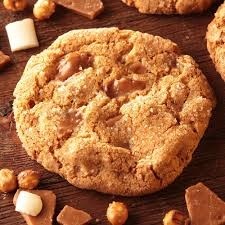 Freshly-Baked Salted Caramel Cookie