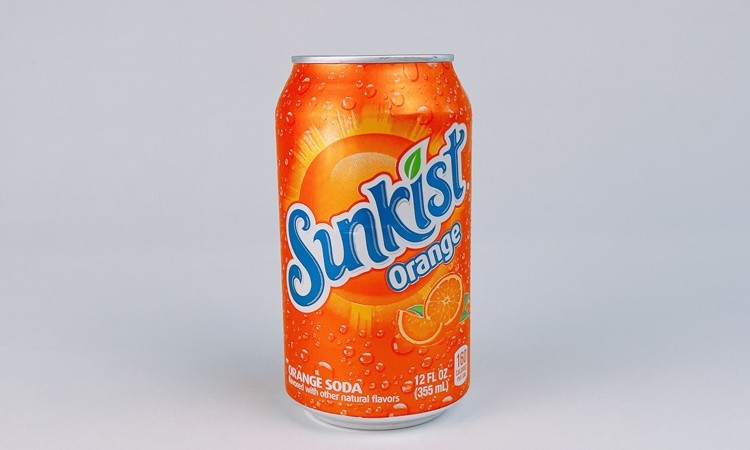 Canned Orange Soda