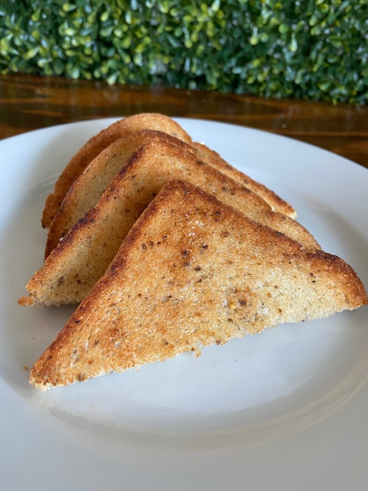 Griddled Millet-Flax Toast