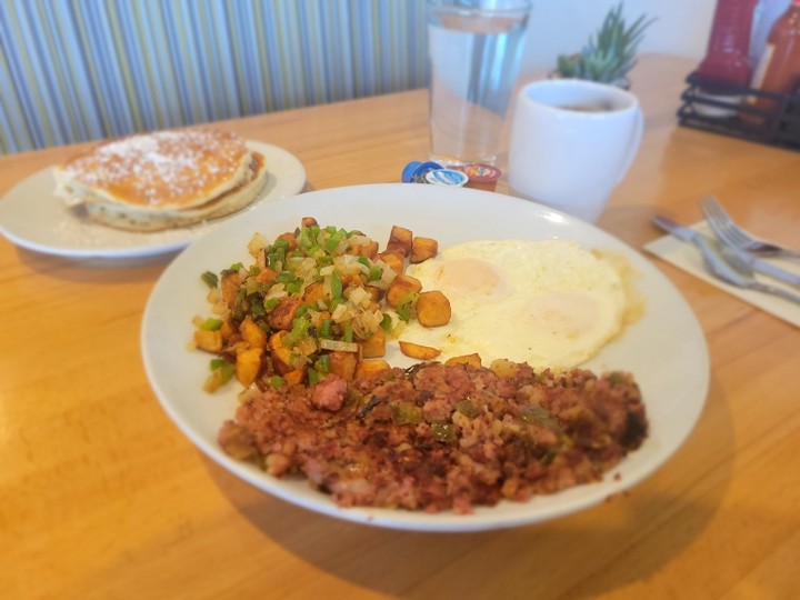 Corned Beef Hash N' Eggs